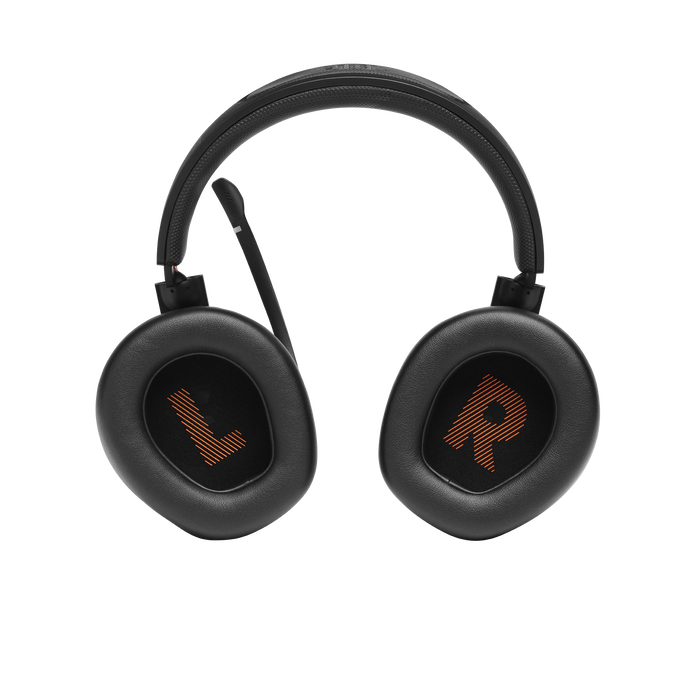 JBL Quantum 400 - Black - USB over-ear PC gaming headset with game-chat dial - Detailshot 8 image number null